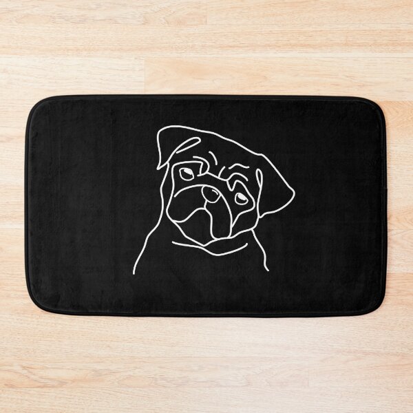 Item preview, pug, pug designed and sold by dog-shirt.