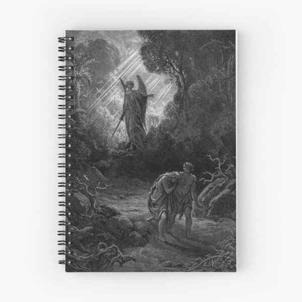 Artikelvorschau, Adam und Eva aus Eden-Gustave Dore vertrieben entworfen und verkauft von BestPaintings.