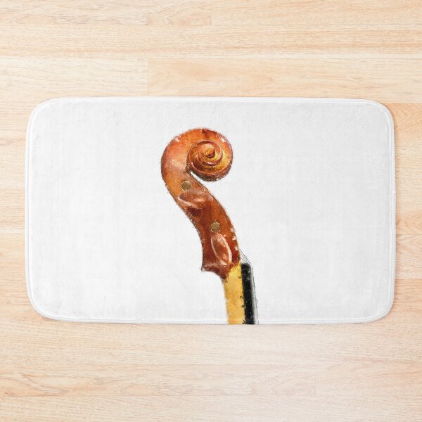 Item preview, Violin scroll on blank background designed and sold by Grégory DUBUS.