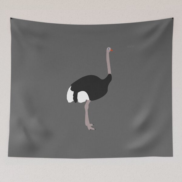 Item preview, Bird graphics - ostrich designed and sold by wowitsmytshirt.
