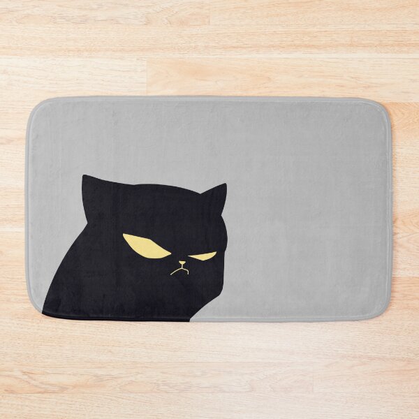 Item preview, Batcat - Grumpy Black Cat  designed and sold by ChummyChubby.