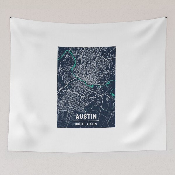 Aperçu de l'œuvre Texan pur, Austin City créée et vendue par Ivy-si.