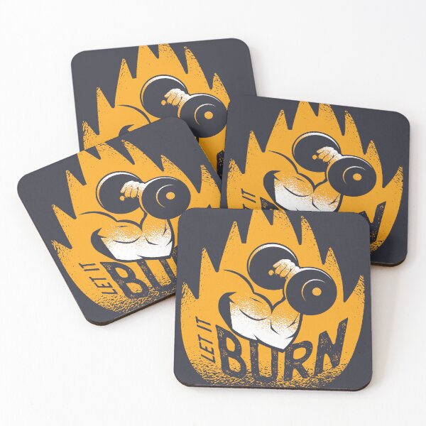 Item preview, let it burn barbell power designed and sold by Nickibeutel.