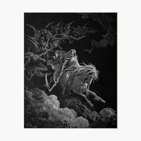 Item preview, Gustave Dore - Death on the Pale Horse resized designed and sold by BestPaintings.