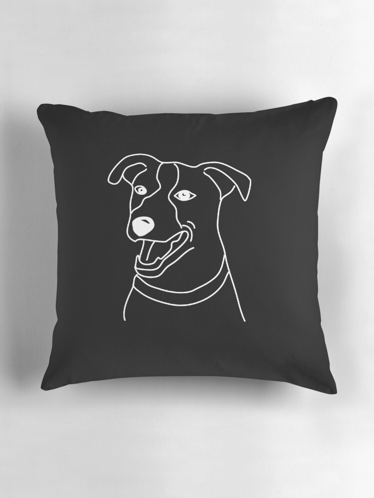 Thumbnail 3 von 4, Kissen, jack russell terrier designt und verkauft von dog-shirt.