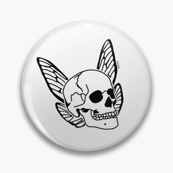 Item preview, Fairy Skull 3 (BLACK) designed and sold by redlegliv.