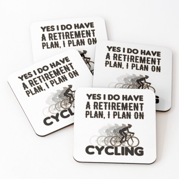Item preview, Yes, I do have a retirement plan, I plan on Cycling! designed and sold by Sunnyhova.