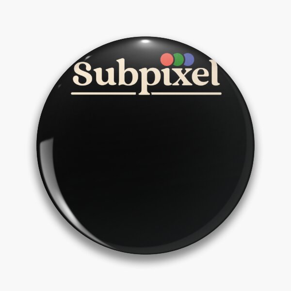 Item preview, Subpixel Logo Clean Classic designed and sold by LynnePadua.