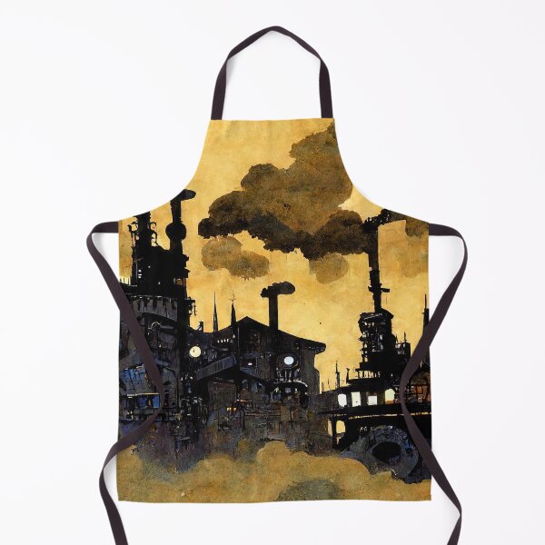 Item preview, A world enveloped in pollution designed and sold by AM FineArtPrints.