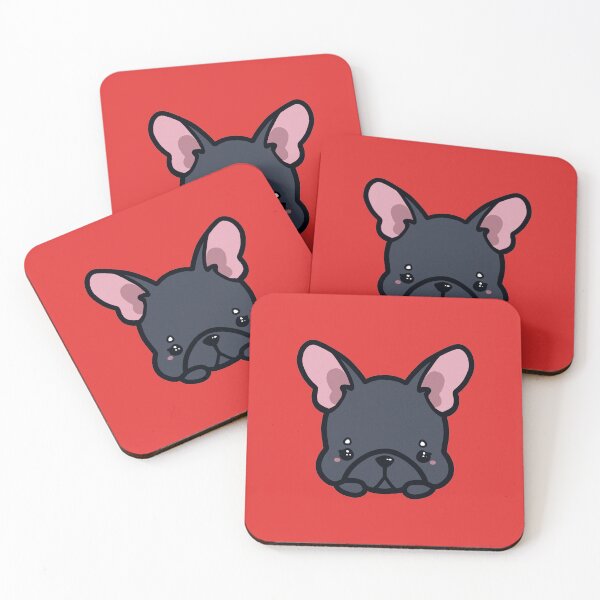 Item preview, Black French bulldog breed kawaii cute adorable designed and sold by · GAMING SOUL ·.