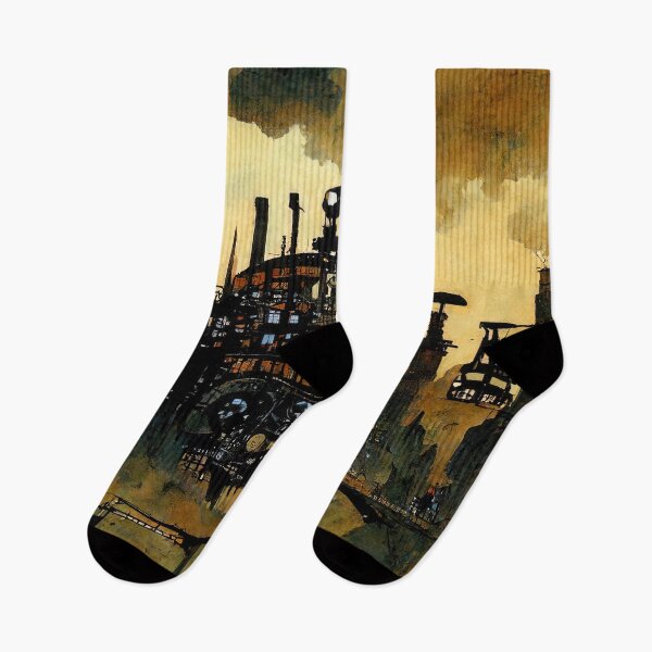 Item preview, A world enveloped in pollution designed and sold by AM FineArtPrints.