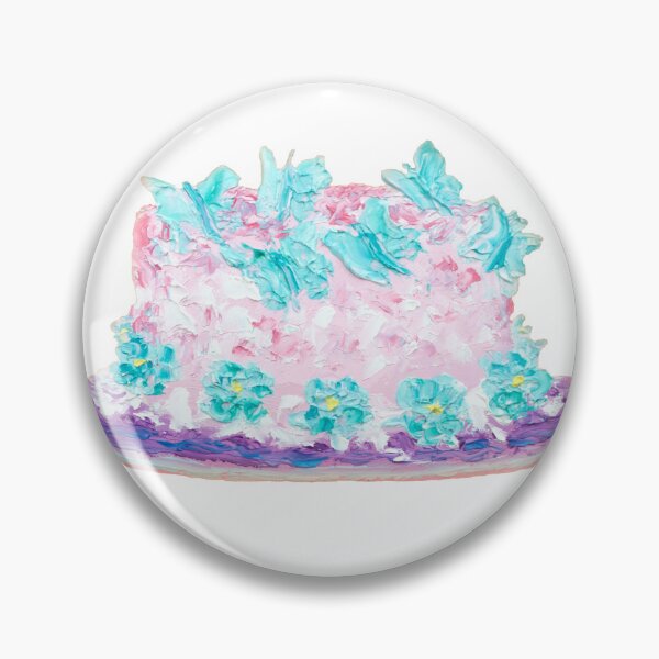 Item preview, Butterfly frosted cake designed and sold by MatsonArtDesign.