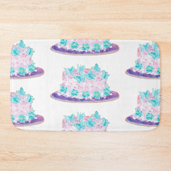 Item preview, Butterfly frosted cake designed and sold by MatsonArtDesign.