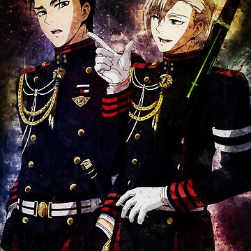 Shinya Hiiragi And Guren Ichinose, Seraph of the End Art Board Print for  Sale by Polarys