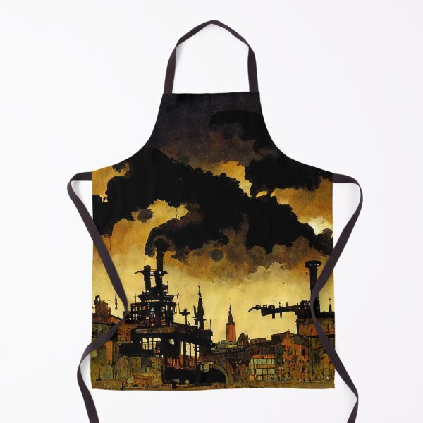 Item preview, A world enveloped in pollution designed and sold by AM FineArtPrints.