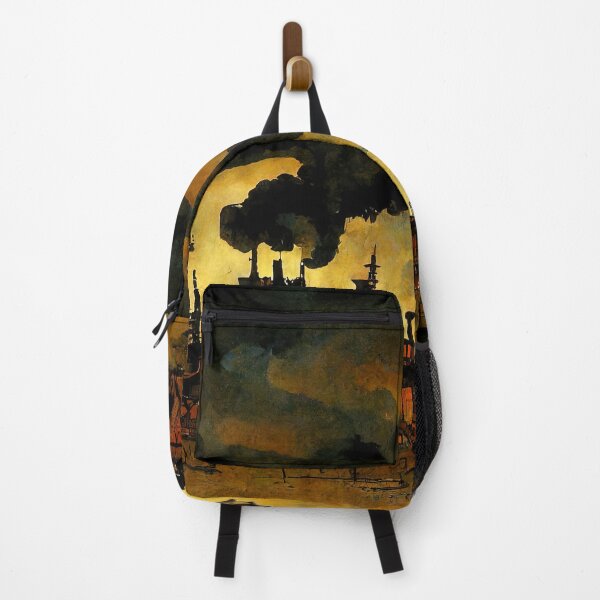 Item preview, A world enveloped in pollution designed and sold by AM FineArtPrints.