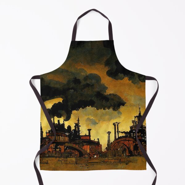 Item preview, A world enveloped in pollution designed and sold by AM FineArtPrints.