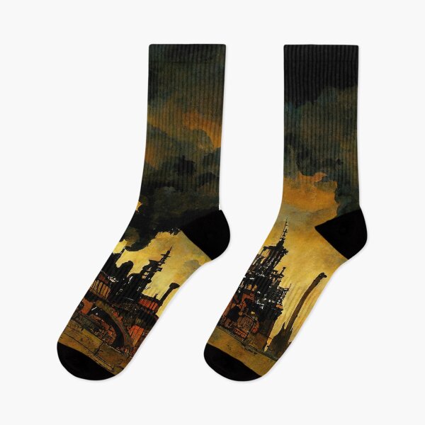 Item preview, A world enveloped in pollution designed and sold by AM FineArtPrints.