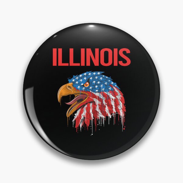 Item preview, USA Eagle Illinois designed and sold by maymorto.