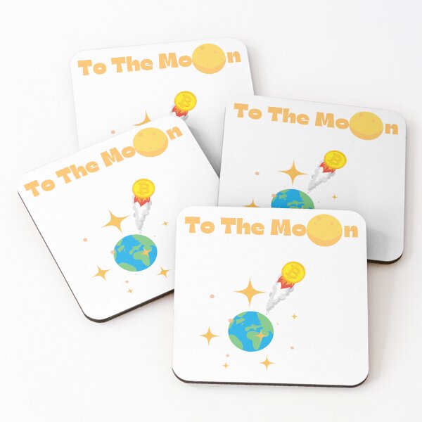 Item preview, Bitcoin To The Moon designed and sold by Tsako.