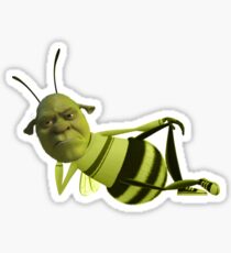 Shrek the bee Sticker