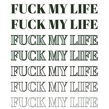 fuck my life flexwitme Mサイズ fuck my life flexwitme Mサイズ