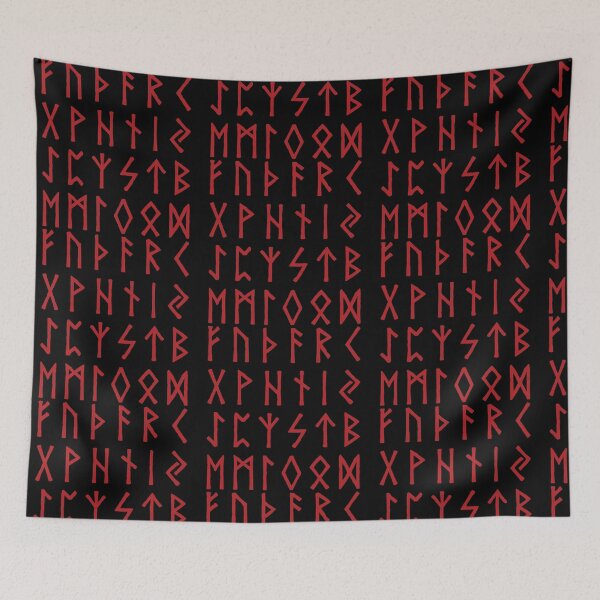 Item preview, Viking Runes - The Runic Alphabet designed and sold by iscaStudioArt.