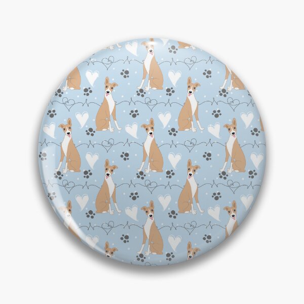 Item preview, LOVE Fawn Whtie Whippet designed and sold by Lulupainting.