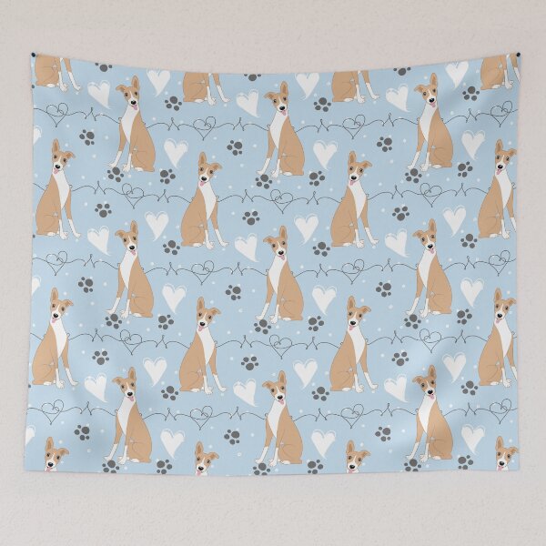 Item preview, LOVE Fawn Whtie Whippet designed and sold by Lulupainting.