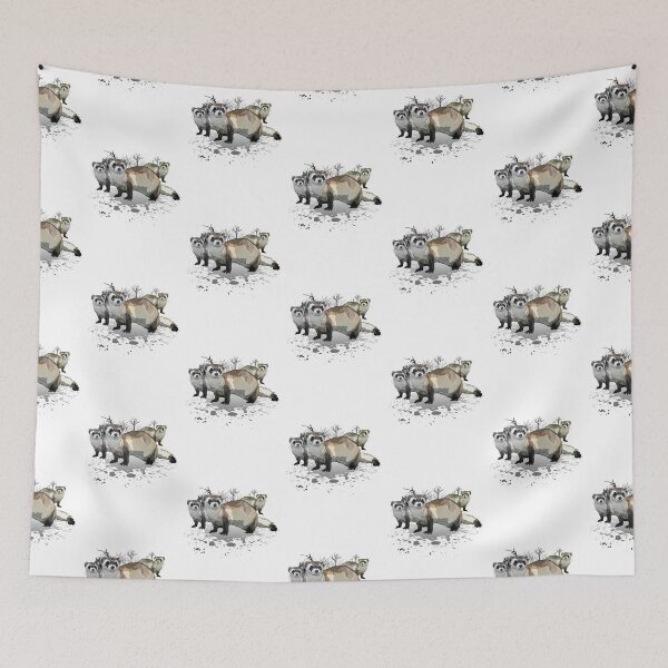 Item preview, Ferrets (Pattern 1) designed and sold by Adamzworld.