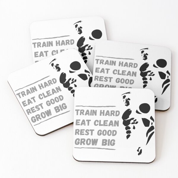 Item preview, train hard - grow big designed and sold by Nickibeutel.