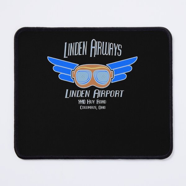 Item preview, THE LINDEN AIRWAYS- Wings and Googles Classic designed and sold by LynnePadua.