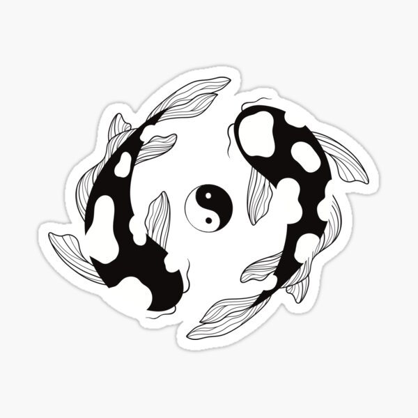 Yin Yang Tropicbirds Sticker – WanderingFinch