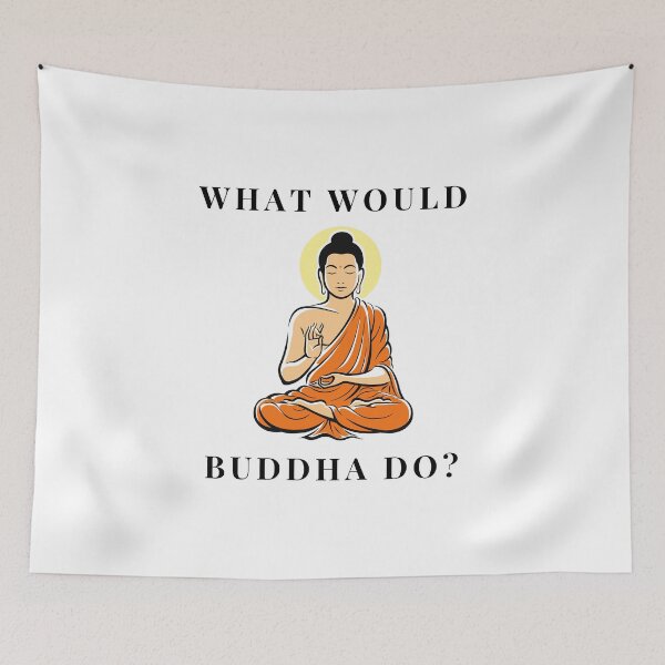 Item preview, What would Buddha do? designed and sold by VitaPulchrumEst.