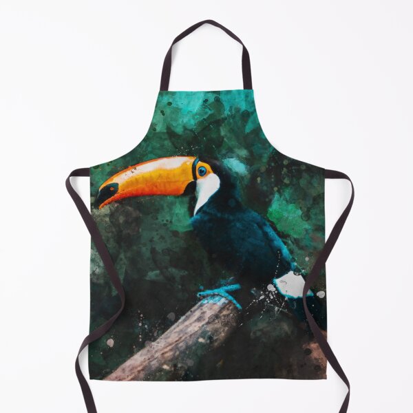 Item preview, Watercolor Toco Toucan Bird Portrait, giant toucan designed and sold by Trendymotion.