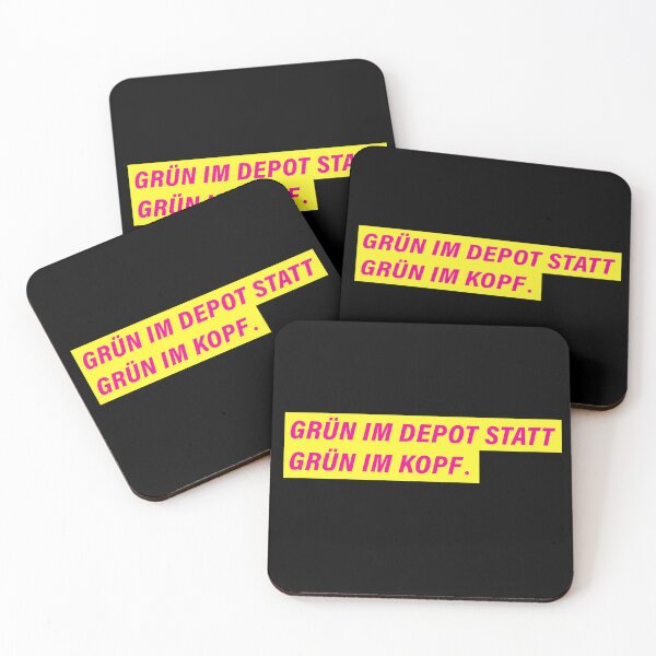 Item preview, GREEN IN THE DEPOT INSTEAD OF GREEN IN THE HEAD | Free Democratic Party design designed and sold by Drecksseite.