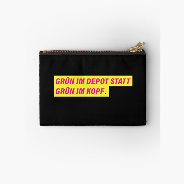 Item preview, GREEN IN THE DEPOT INSTEAD OF GREEN IN THE HEAD | Free Democratic Party design designed and sold by Drecksseite.