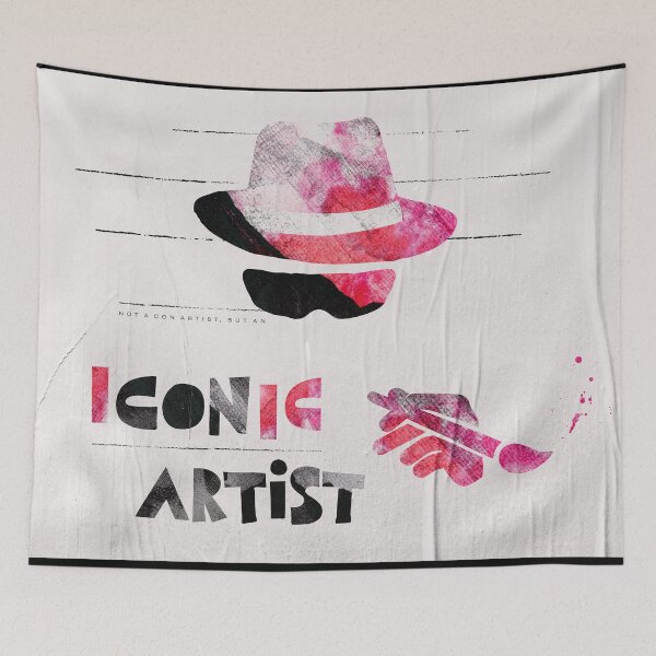 Item preview, NOT A CON ARTIST. BUT AN ICONIC ARTIST. designed and sold by fullyballed.