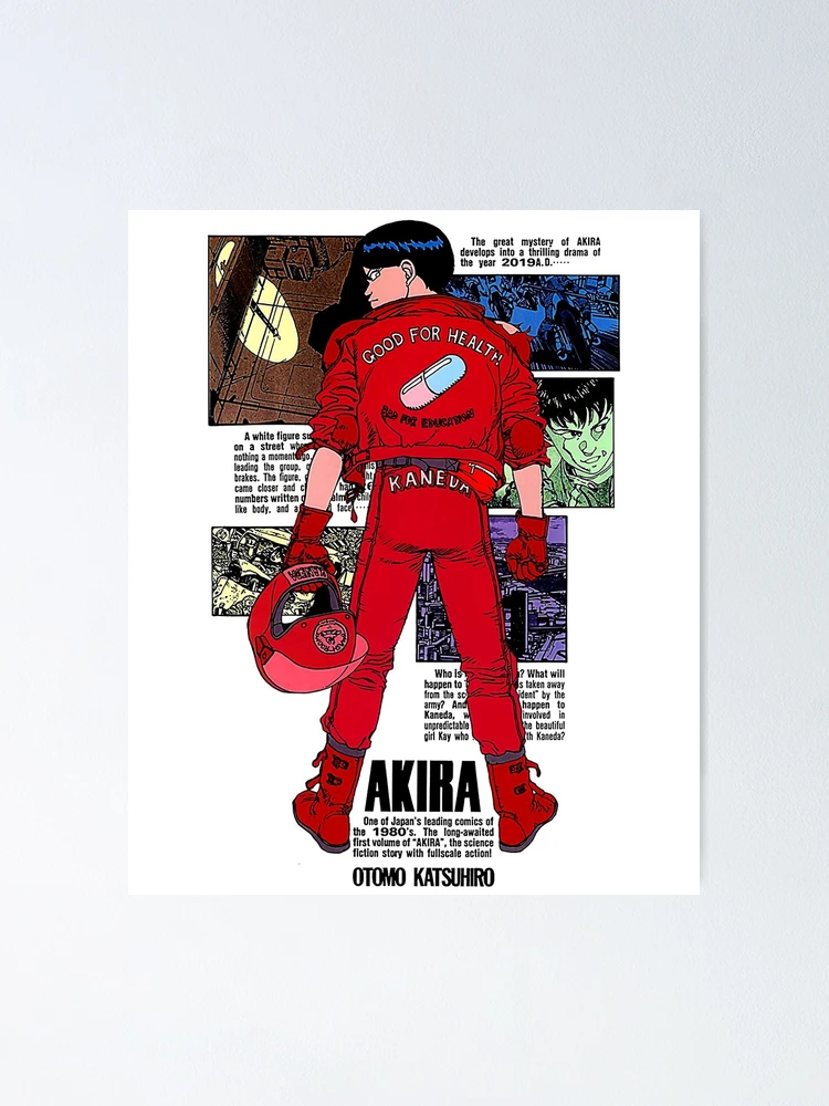 AKIRA OTOMO KATSUHIRO ポスター。 Akira (1988) Katsuhiro Otomo - Akira 1988 movie