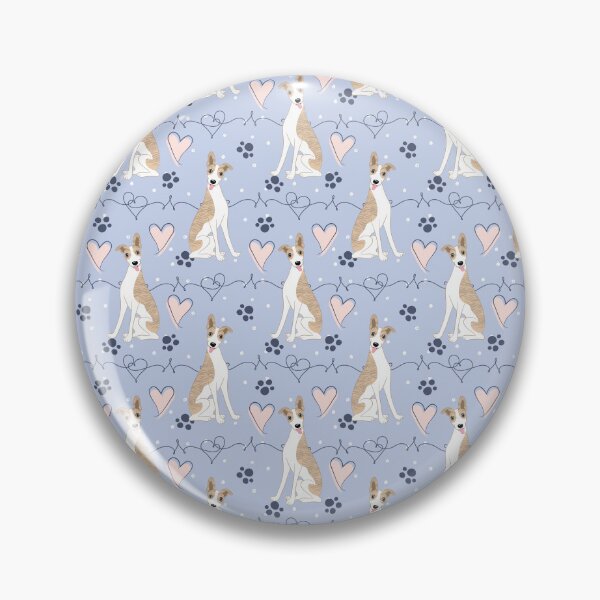 Item preview, LOVE Fawn Brindle Whippet designed and sold by Lulupainting.