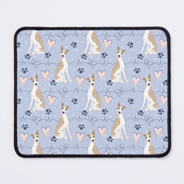 Item preview, LOVE Fawn Brindle Whippet designed and sold by Lulupainting.