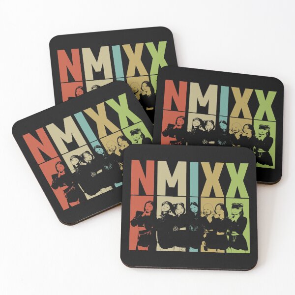 Item preview, NMIXX Colorful Retro silhouette designed and sold by AliffStudio.