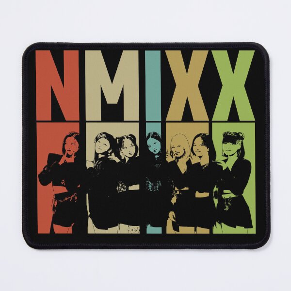 Item preview, NMIXX Colorful Retro silhouette designed and sold by AliffStudio.