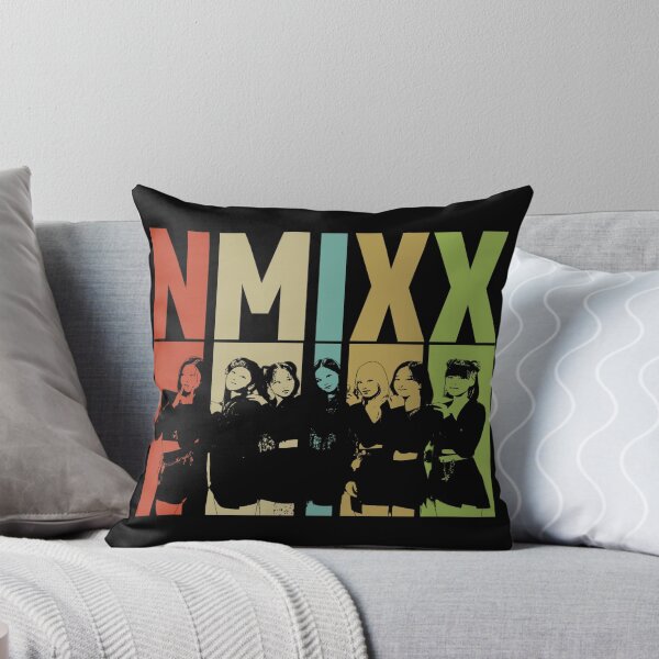 Item preview, NMIXX Colorful Retro silhouette designed and sold by AliffStudio.