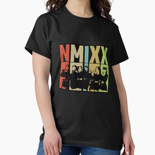 Artikel-Vorschau von NMIXX Bunte Retro-Silhouette, designt und verkauft von AliffStudio.