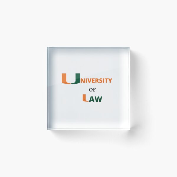 Item preview, University of miami law,GIft to law lover designed and sold by ZqkDesign.