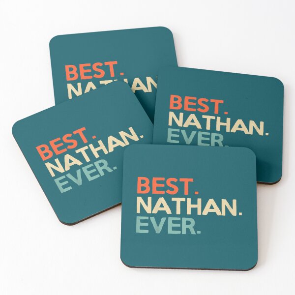 Item preview, BEST NATHAN EVER  Funny Retro Men Father_s Gift Idea 3201   designed and sold by LenoraSugrue73.