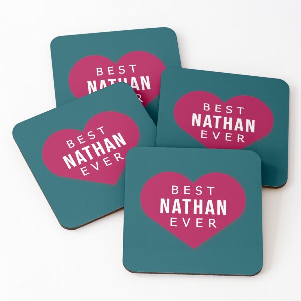 Item preview, BEST Nathan EVER i love you Nathan gift   designed and sold by LenoraSugrue73.