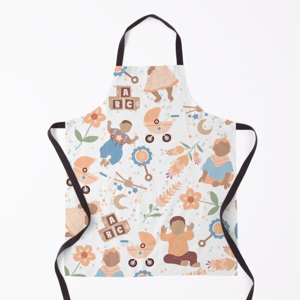 Item preview, Baby Dreamland Pattern (orange) designed and sold by Dorina Larsdotter.
