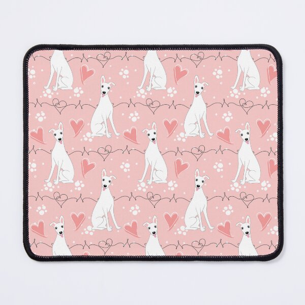 Item preview, LOVE White Whippet designed and sold by Lulupainting.